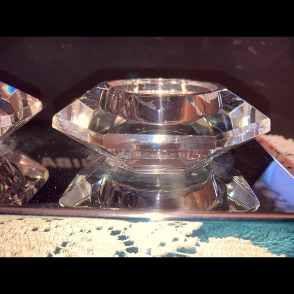 Widdop Co. UK Exclusive Hestia Mirrored Stainless Tea light Candle Holder - Picture 7 of 15